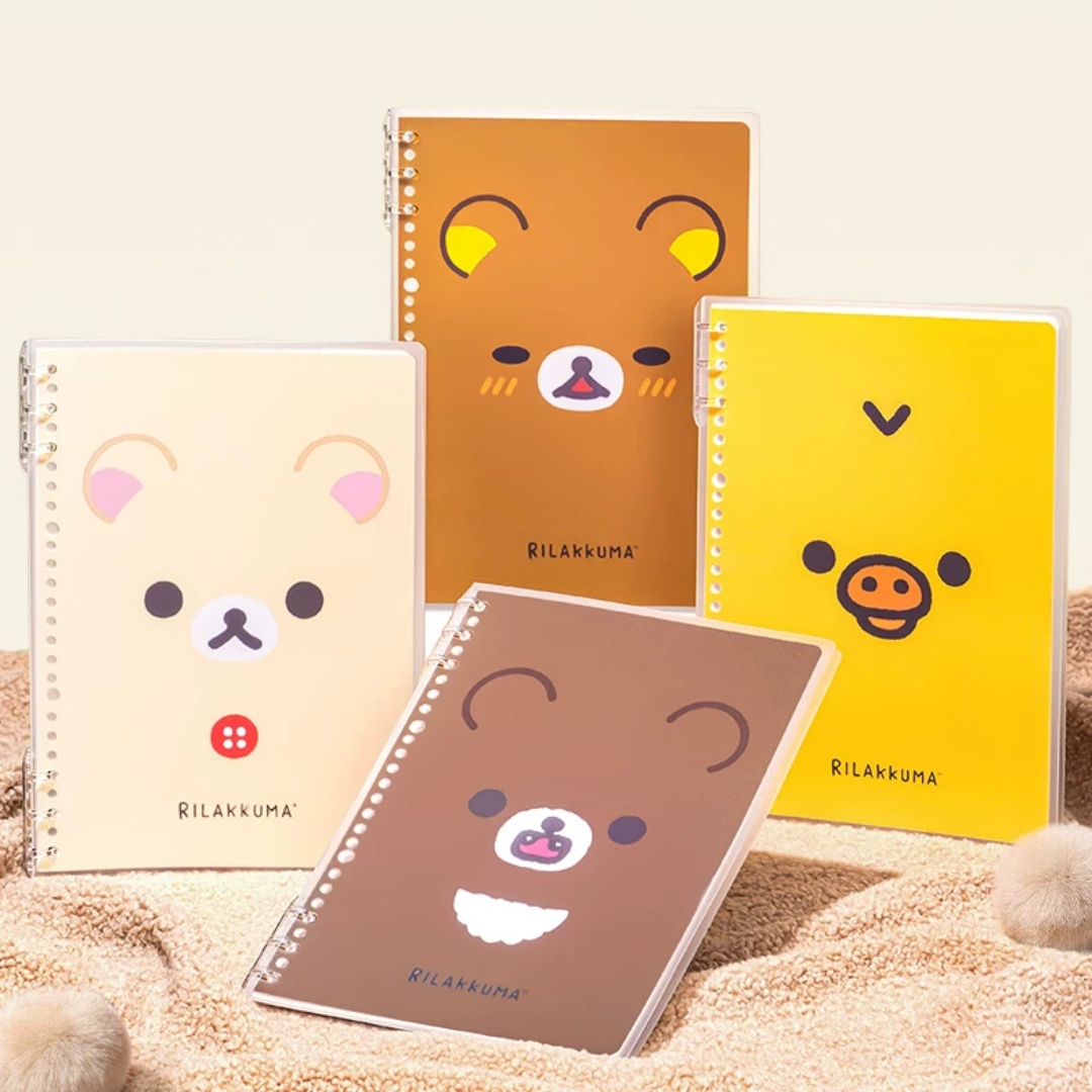 Blank Sheet Music Notebook - Notebook Rilakkuma Mini Plastic Cover 32k