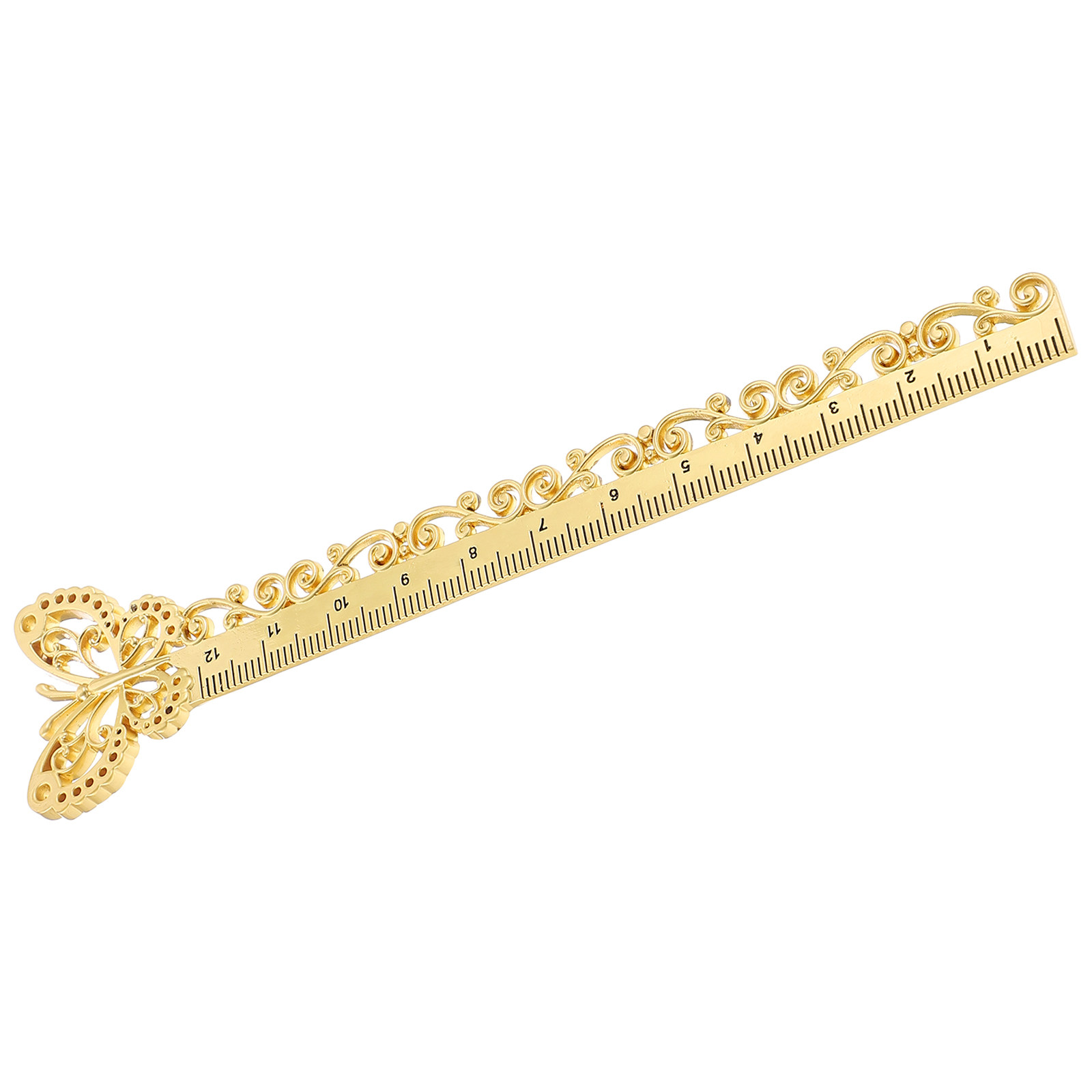 Alloy Bookmark Ruler Hollow Me - огляд і ціна Stationery Books