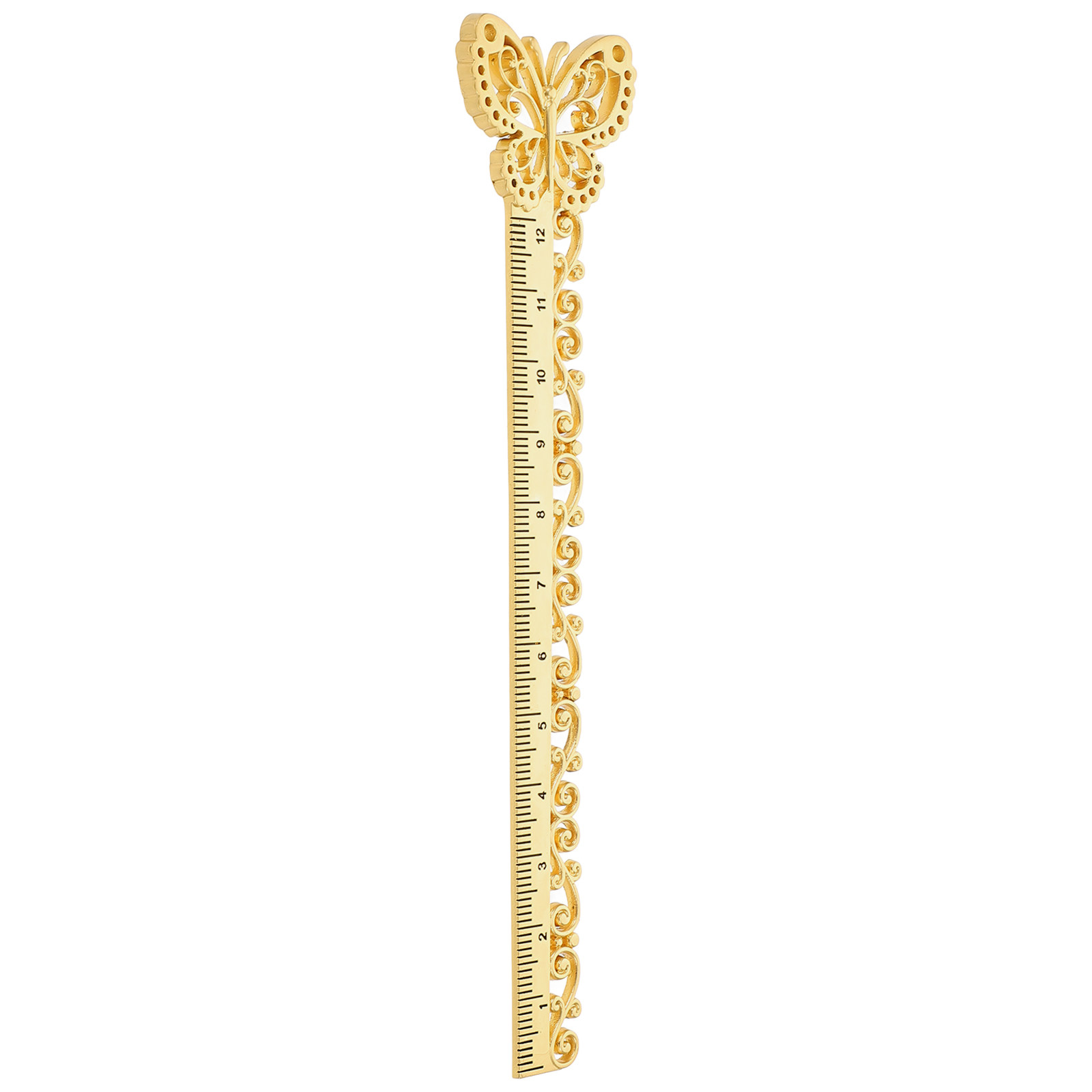 Alloy Bookmark Ruler Hollow Me - огляд і ціна Stationery Books