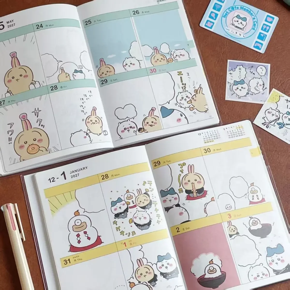 Chiikawa 2027 Diary Weekly Mon - огляд і ціна Stationery Books