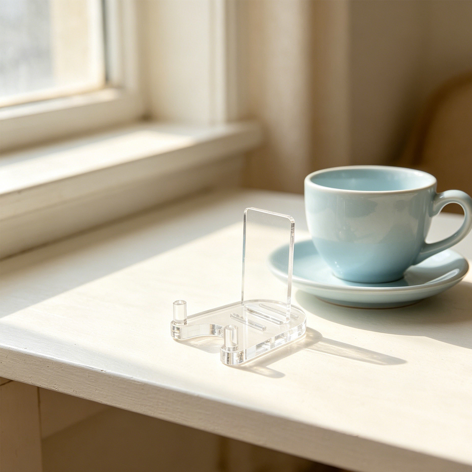 Clear Acrylic Plate Holder Sta - огляд і ціна Clear Acrylic Book Stand Holder