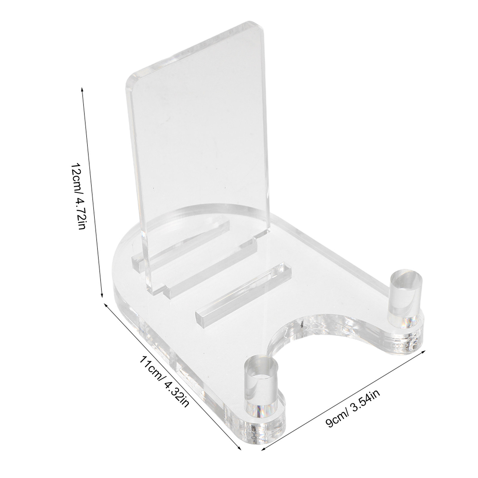 Clear Acrylic Plate Holder Sta - огляд і ціна Clear Acrylic Book Stand Holder