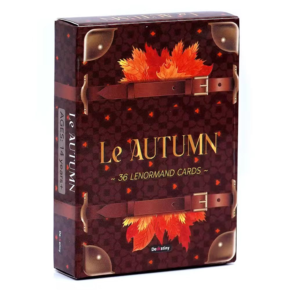 Lenormand Tarot Deck Le Autumn - огляд і ціна Tarot Deck With Guidebook