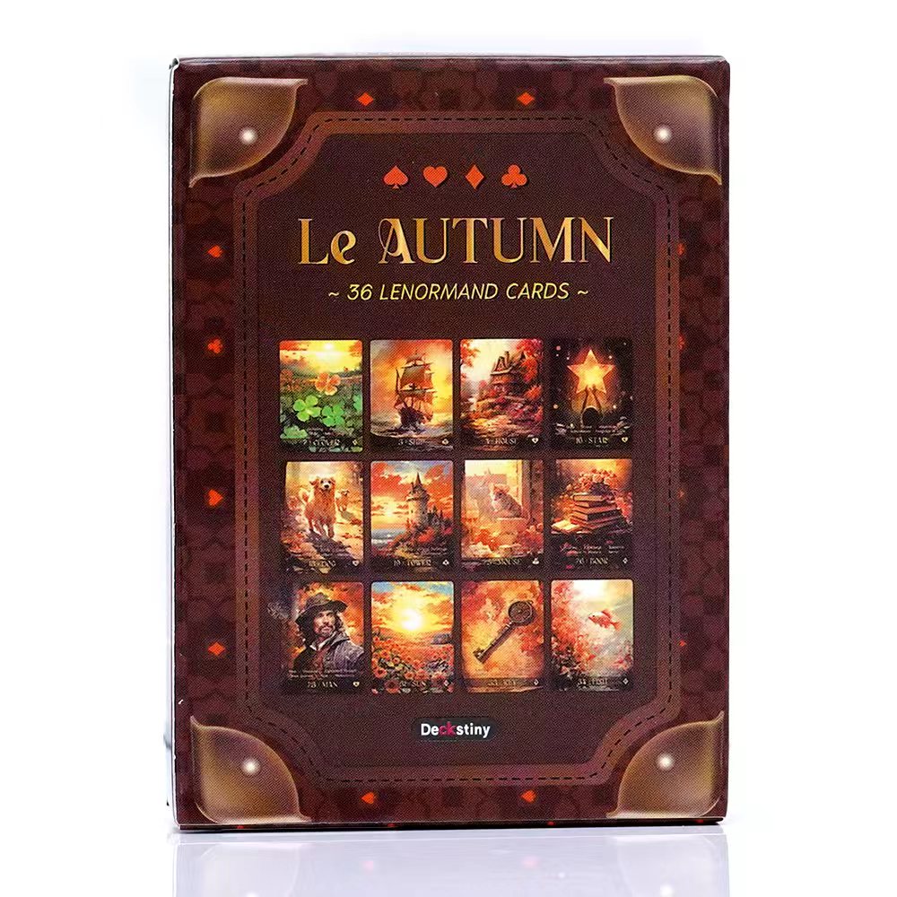 Lenormand Tarot Deck Le Autumn - огляд і ціна Tarot Deck With Guidebook