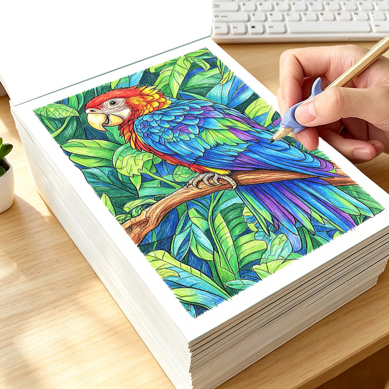 Adult Animal Coloring Book Lit - огляд і ціна Adult Coloring Book Stress Relief