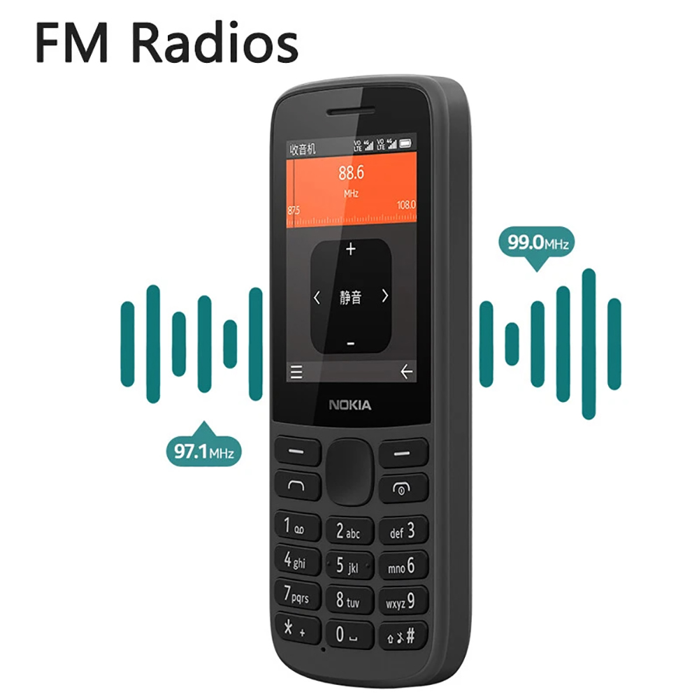 Nokia 215 2020 4G Backup Phone - огляд і ціна Music